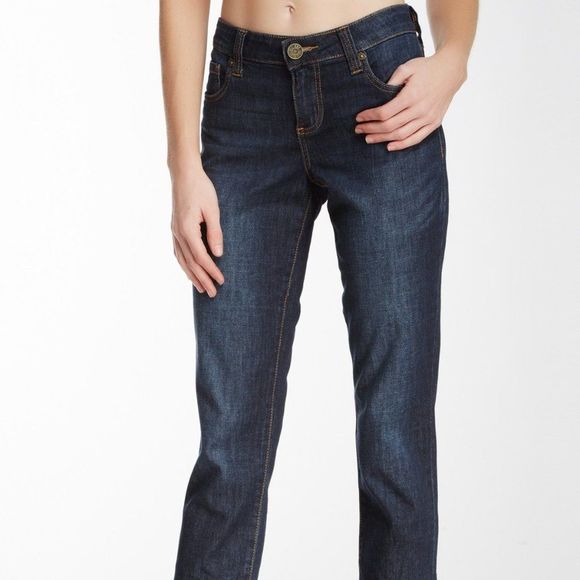 Kut from the Kloth Denim - KUT from the Kloth Bardot Skinny Boyfriend Cropped Jean